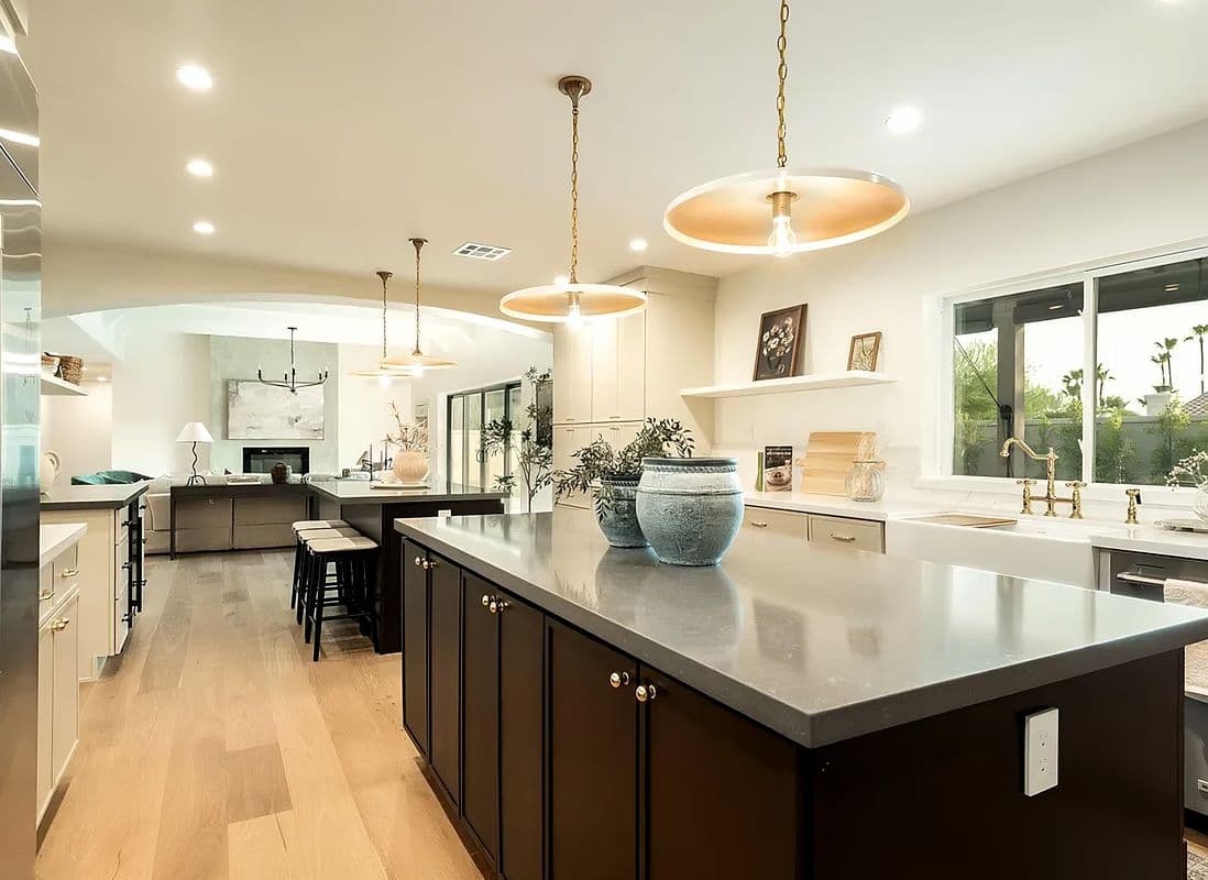 Modern kitchen interior from a McCormick Ranch home remodel