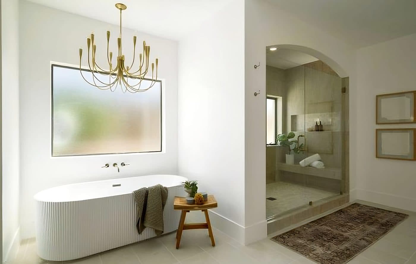 Primary Bath with Soaking Tub