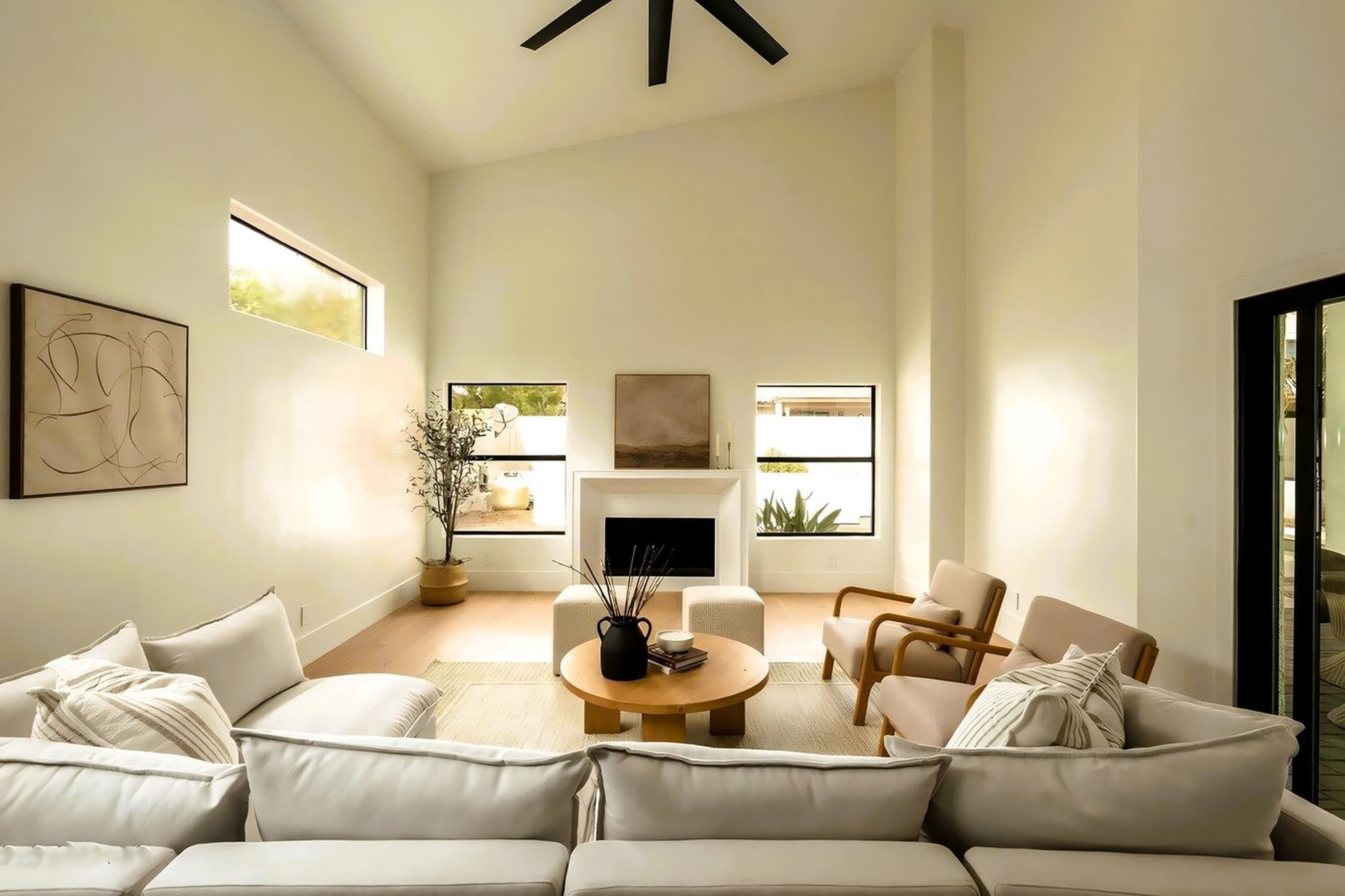 Modern kitchen remodel with custom island in McCormick Ranch