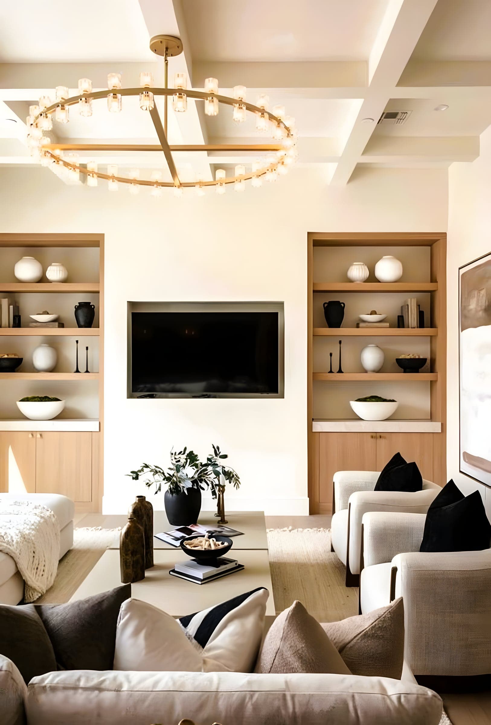 Family Room Entertainment Wall