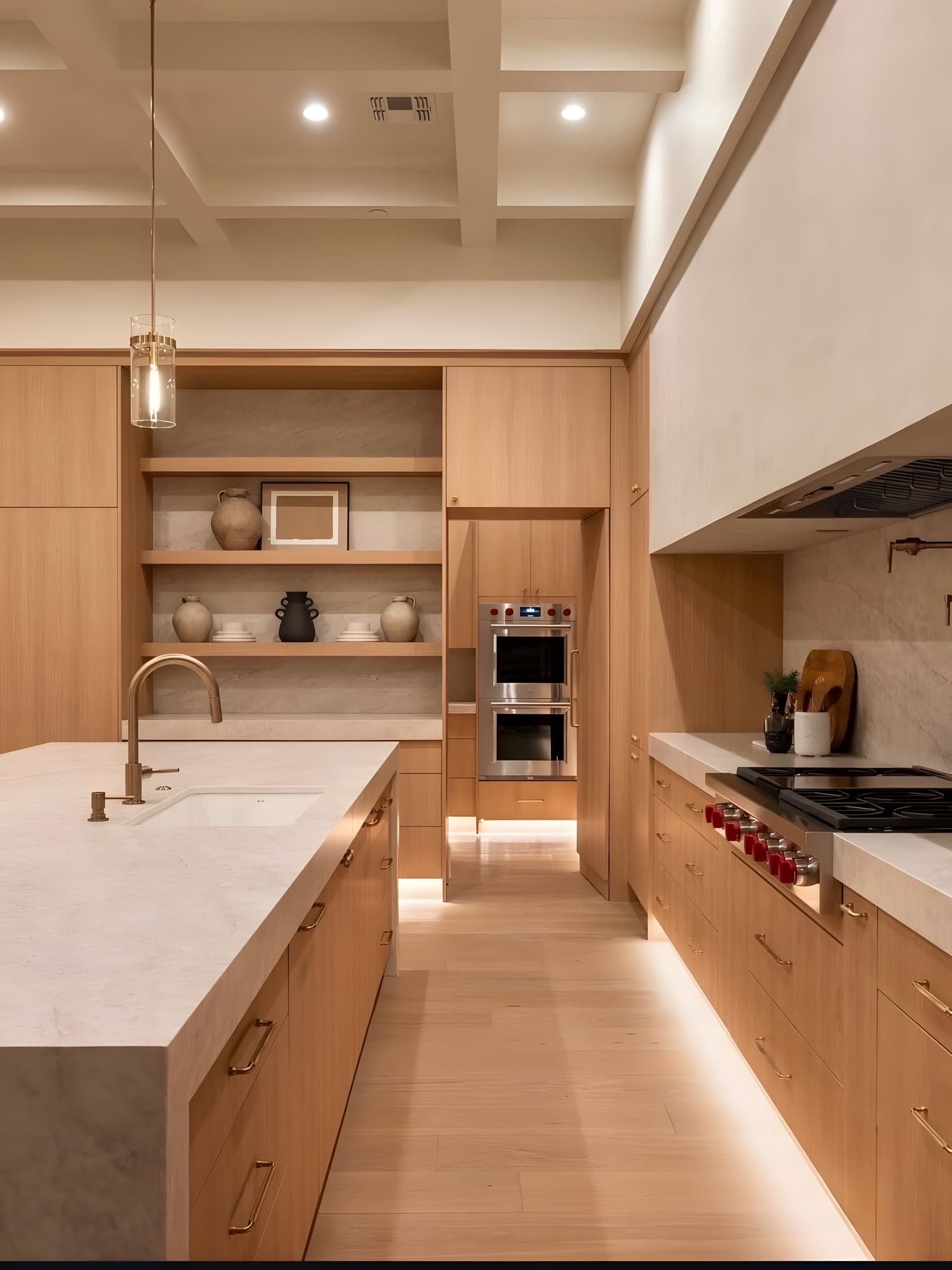 Kitchen Detail & Built-In Ovens
