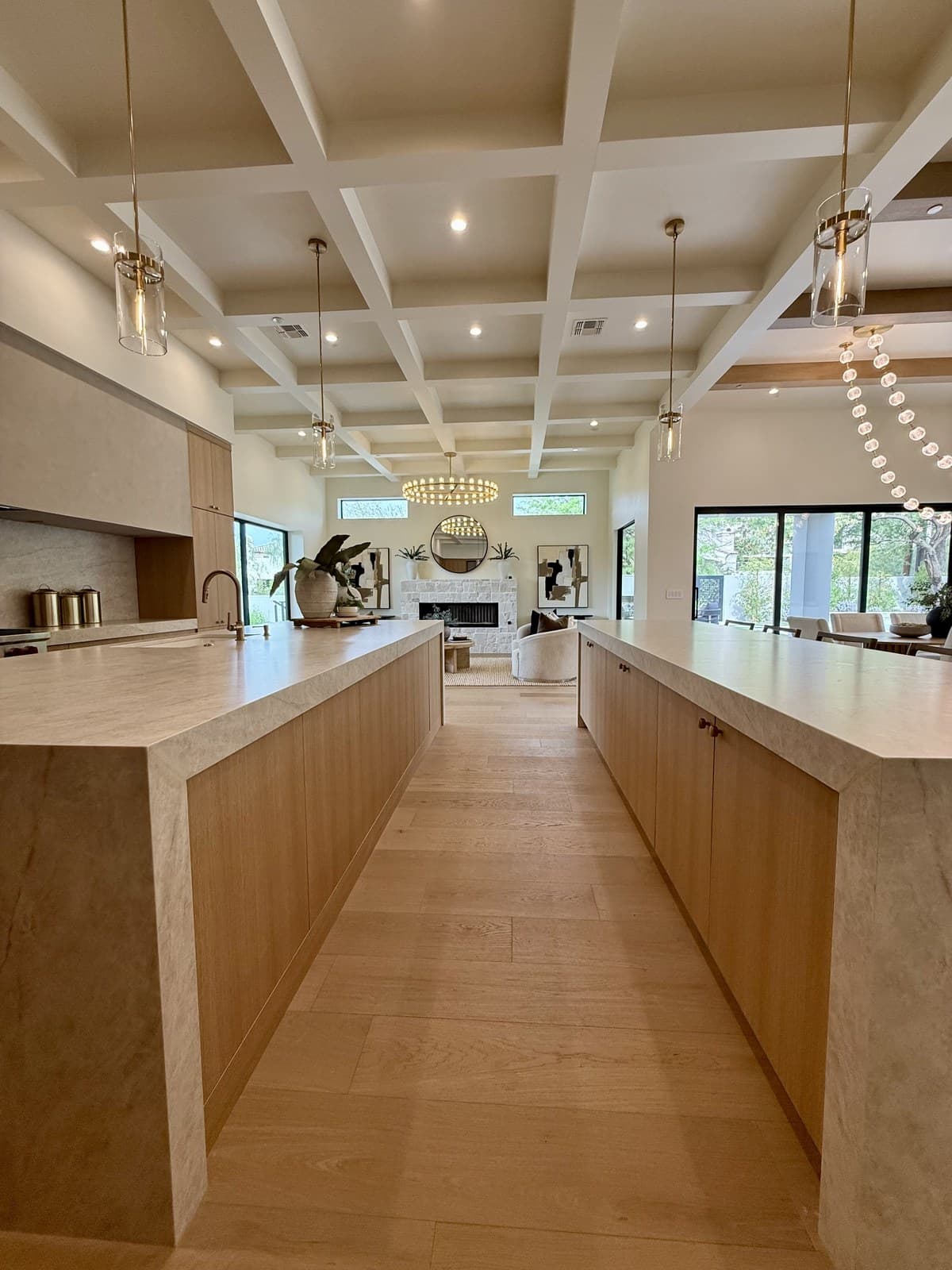 Kitchen to Living Sightline